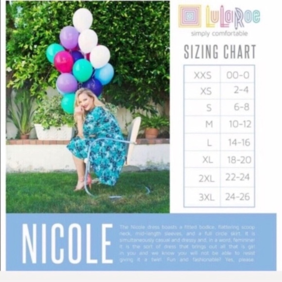 LULAROE solid gray heather Nicole dress - Picture 7 of 7